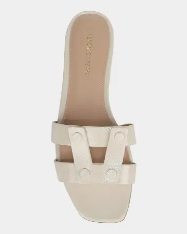 Veronica Beard Via Patent Leather Flat Slide Sandals | Thumbnail 3 Veronica Beard Via Patent Leather Flat Slide Sandals | Thumbnail 3