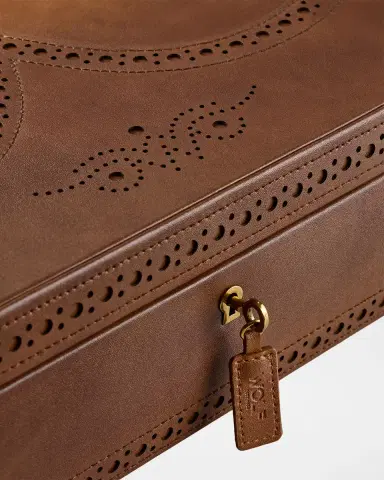 Wolf Brogue Vegan Leather 10-Piece Watch Box | Thumbnail 5 Wolf Brogue Vegan Leather 10-Piece Watch Box | Thumbnail 5