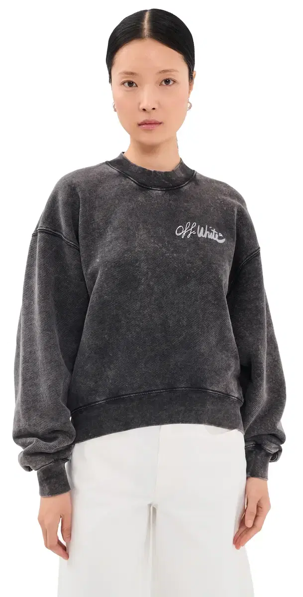 Off-White Off arker Over Pullover arble Black