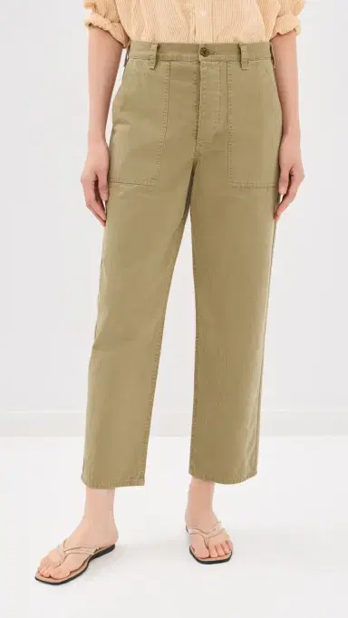 Nili Lotan Earl Herringbone Pants French Khaki | Thumbnail 2 Nili Lotan Earl Herringbone Pants French Khaki | Thumbnail 2