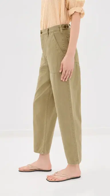 Nili Lotan Earl Herringbone Pants French Khaki | Thumbnail 4 Nili Lotan Earl Herringbone Pants French Khaki | Thumbnail 4