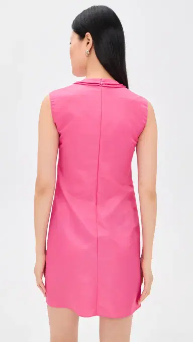 MM6 MAISON MARGIELA Bow Mini Dress Pink 40 | Thumbnail 3