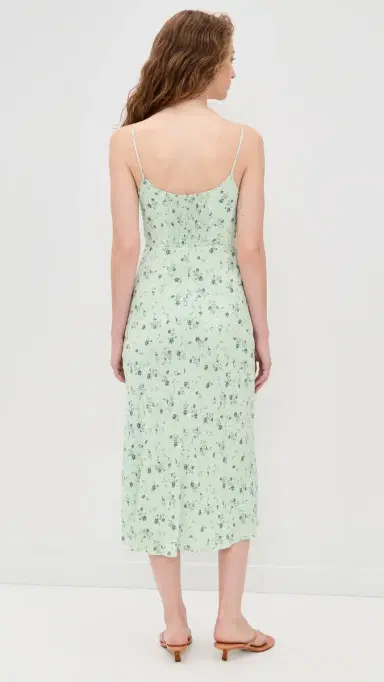 Favorite Daughter The One That Got Away Midi Dress Ditsy Floral 6 | Thumbnail 3