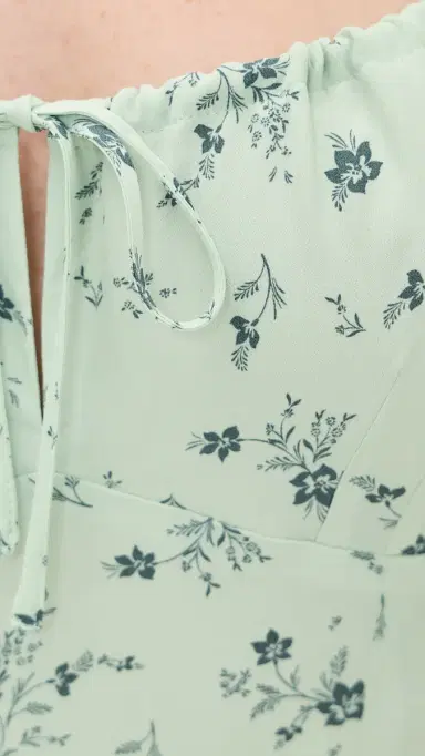Favorite Daughter The One That Got Away Midi Dress Ditsy Floral 6 | Thumbnail 6