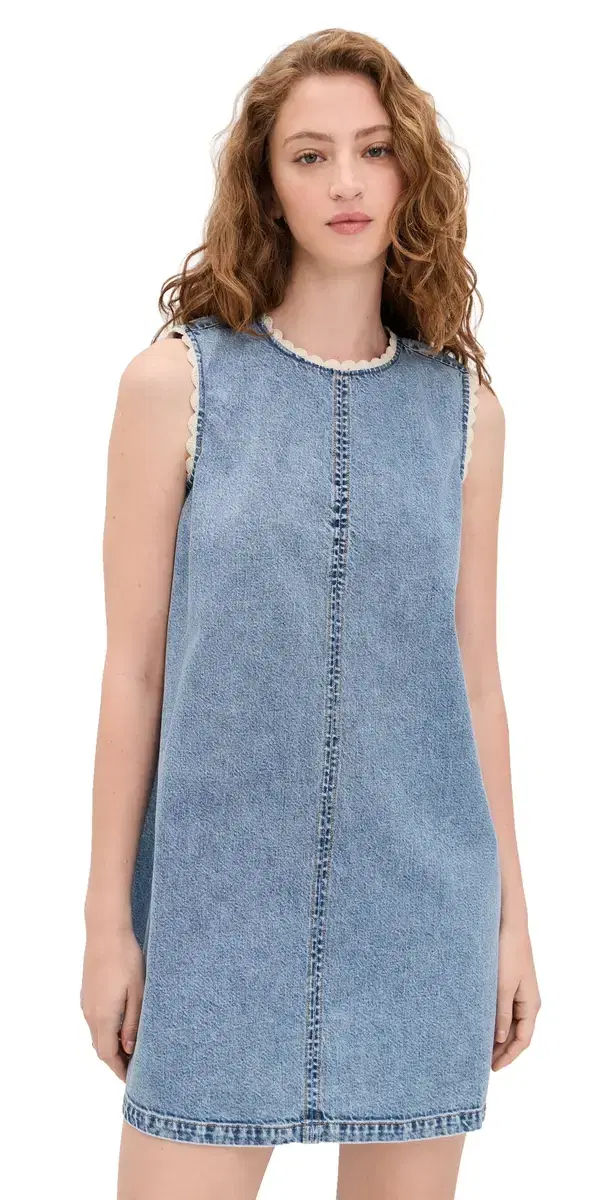 FRAME The Crochet Tide Dress Dawn