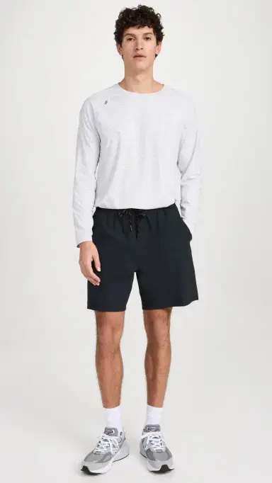 Rhone Unlined Pursuit Shorts 7 Black | Thumbnail 5