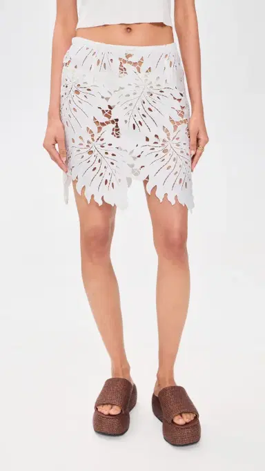 Beaufille Ella Mini Skirt White | Thumbnail 2