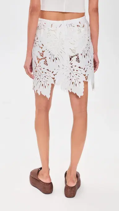 Beaufille Ella Mini Skirt White | Thumbnail 3