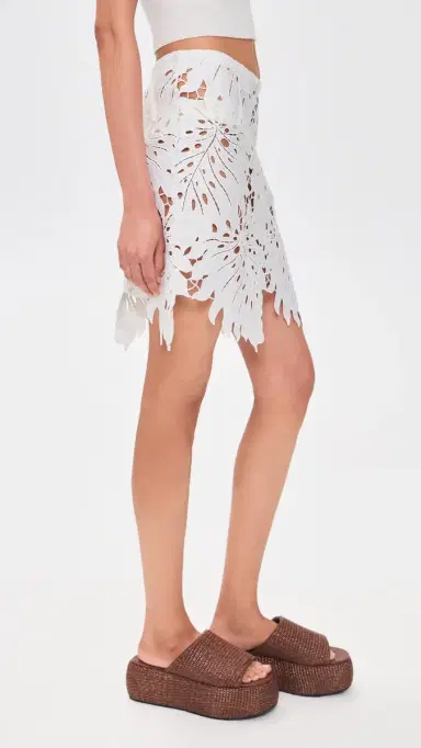 Beaufille Ella Mini Skirt White | Thumbnail 4