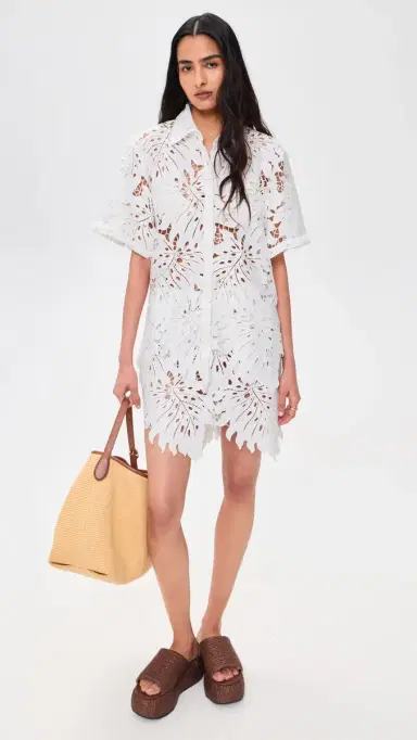 Beaufille Ella Mini Skirt White | Thumbnail 5
