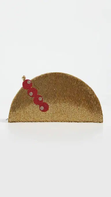 SIMONMILLER Beaded Lune Clutch Old Fashioned | Thumbnail 2 SIMONMILLER Beaded Lune Clutch Old Fashioned | Thumbnail 2