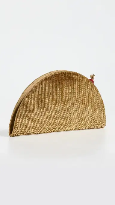 SIMONMILLER Beaded Lune Clutch Old Fashioned | Thumbnail 4 SIMONMILLER Beaded Lune Clutch Old Fashioned | Thumbnail 4