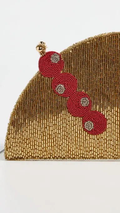 SIMONMILLER Beaded Lune Clutch Old Fashioned | Thumbnail 5 SIMONMILLER Beaded Lune Clutch Old Fashioned | Thumbnail 5