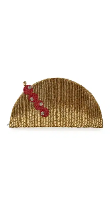 SIMONMILLER Beaded Lune Clutch Old Fashioned | Thumbnail 1 SIMONMILLER Beaded Lune Clutch Old Fashioned | Thumbnail 1