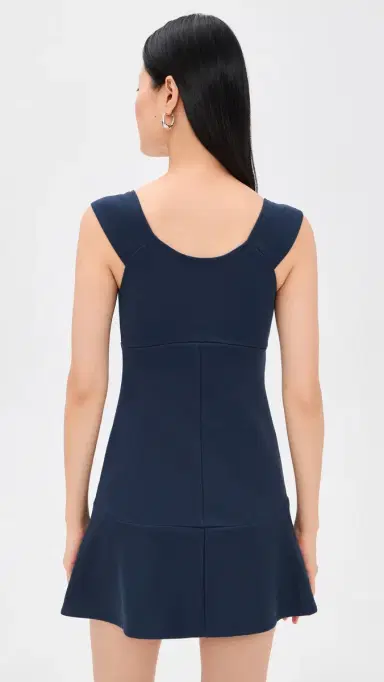 Peachy Den Joni Button Dress Navy | Thumbnail 3 Peachy Den Joni Button Dress Navy | Thumbnail 3