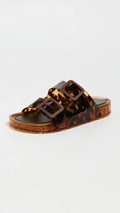Dolce Vita Julio Jelly Sandals Tortoise Vinyl | Thumbnail 2