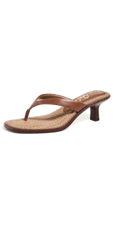 Sam Edelman Dollie Sandals Rich Cognac | Thumbnail 1