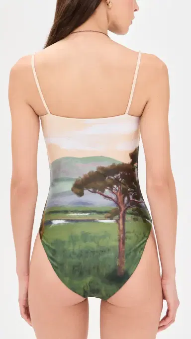 Agua by Agua Bendita Durazno Paraiso One Piece Multicolor | Thumbnail 3 Agua by Agua Bendita Durazno Paraiso One Piece Multicolor | Thumbnail 3