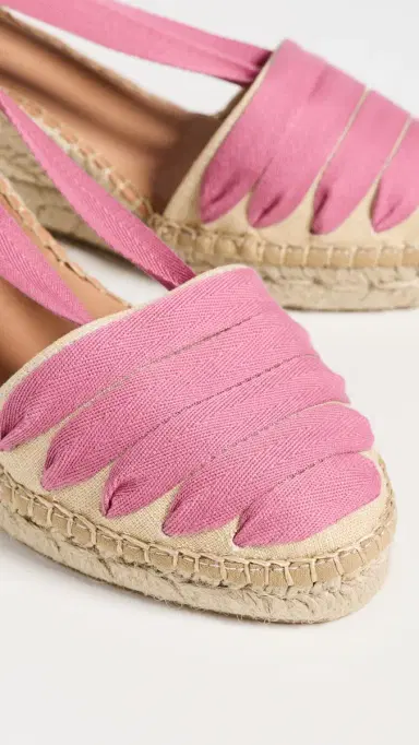 Naguisa Moraira Wedge Espadrilles Pink 39 | Thumbnail 6