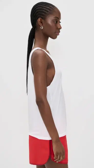 Cotton Citizen The Mykonos Tank Top White | Thumbnail 4