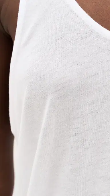 Cotton Citizen The Mykonos Tank Top White | Thumbnail 6