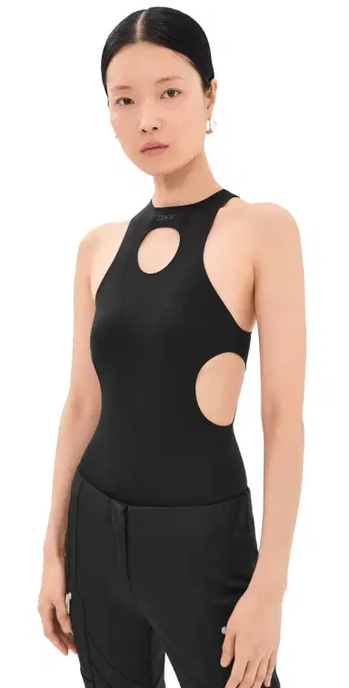 Off-White Scuba Meteor Thong Bodysuit Black 42 | Thumbnail 1