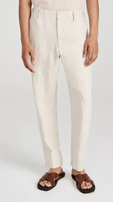 NN07 Billie Linen Pants Oat | Thumbnail 2