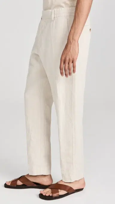 NN07 Billie Linen Pants Oat | Thumbnail 4