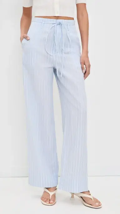Onia Paperbag Trousers Light Sky 2 | Thumbnail 2