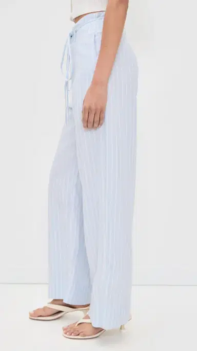 Onia Paperbag Trousers Light Sky 2 | Thumbnail 4