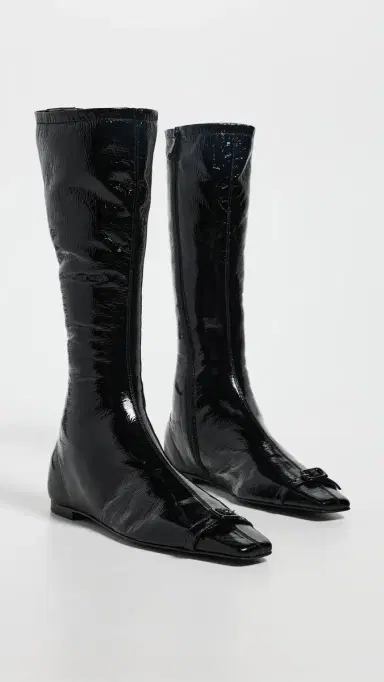 Courrèges Flat Buckle Vinyl Boots | Thumbnail 5 Courrèges Flat Buckle Vinyl Boots | Thumbnail 5