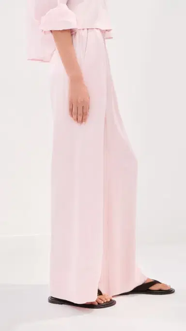 LE BOP Arden Satin Pants Pale Pink | Thumbnail 5 LE BOP Arden Satin Pants Pale Pink | Thumbnail 5
