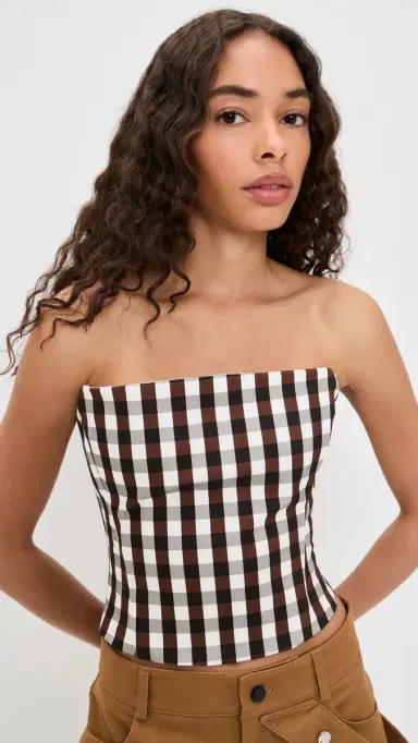 CULTNAKED Etta Bandeau Corset Brown | Thumbnail 2