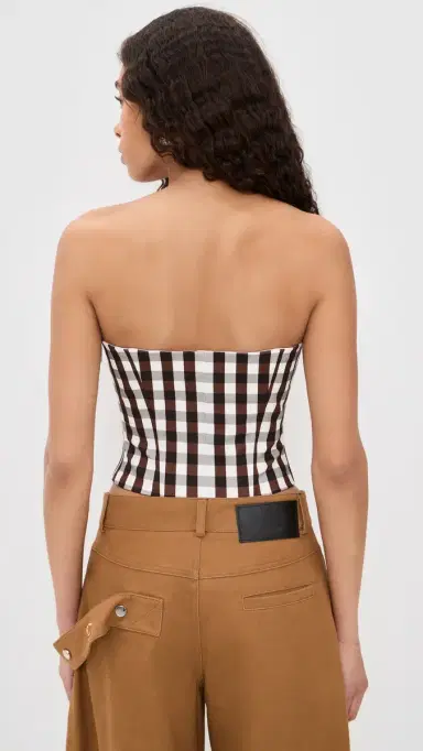 CULTNAKED Etta Bandeau Corset Brown | Thumbnail 3
