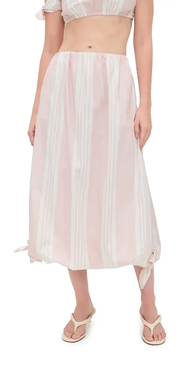 POSSE Rosie Bubble kirt Pink tripe