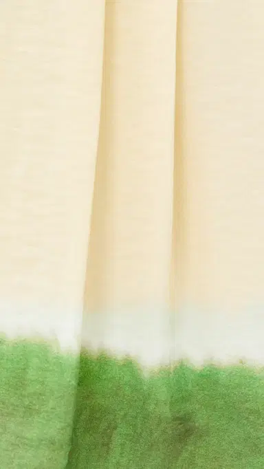 Vince Dip-Dye Pleated Skirt Porcelain/Herba 4 | Thumbnail 6