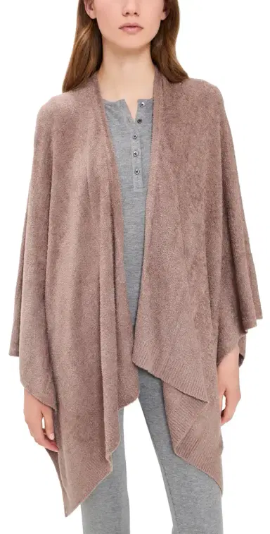 Barefoot Dreams Weekend Wrap Sable One Size | Thumbnail 1 Barefoot Dreams Weekend Wrap Sable One Size | Thumbnail 1