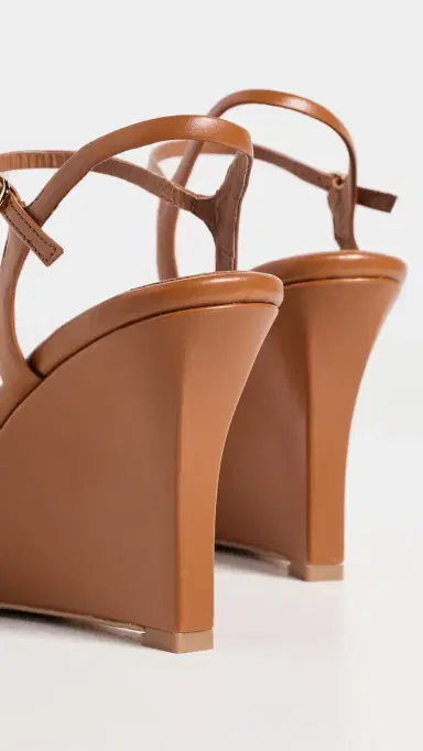 Jeffrey Campbell Bop-It Jelly Sandals Caramel 8 | Thumbnail 6