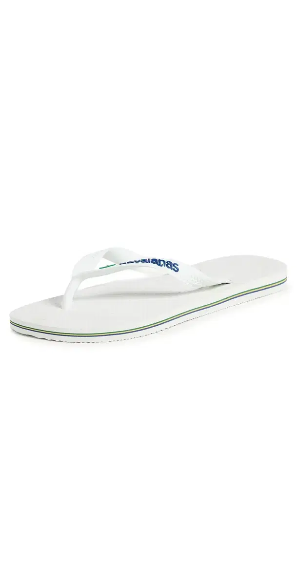 Havaianas Brazil Logo Sandals White
