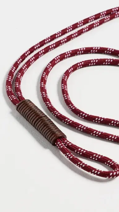 rag & bone Tate Sport Cord Belt Rust Flecked One Size | Thumbnail 4