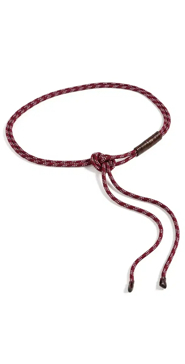 rag & bone Tate Sport Cord Belt Rust Flecked One Size