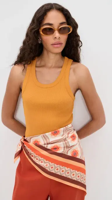 Lack Of Color Solar Groove Scarf Sunset One Size | Thumbnail 2