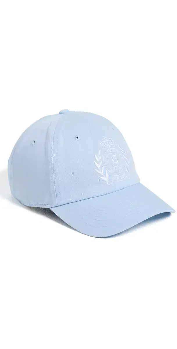 NY Crest Cap Ciel White One Size