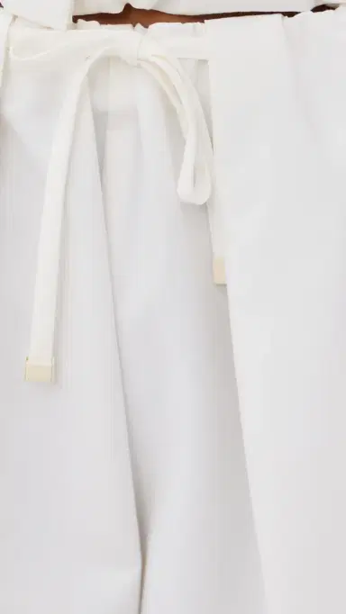 Simkhai Rhea Cotton Wide Leg Pants White | Thumbnail 6