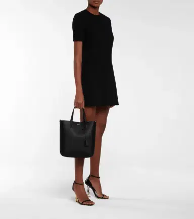 Saint Laurent Toy Shopping N/S leather tote bag | Thumbnail 5