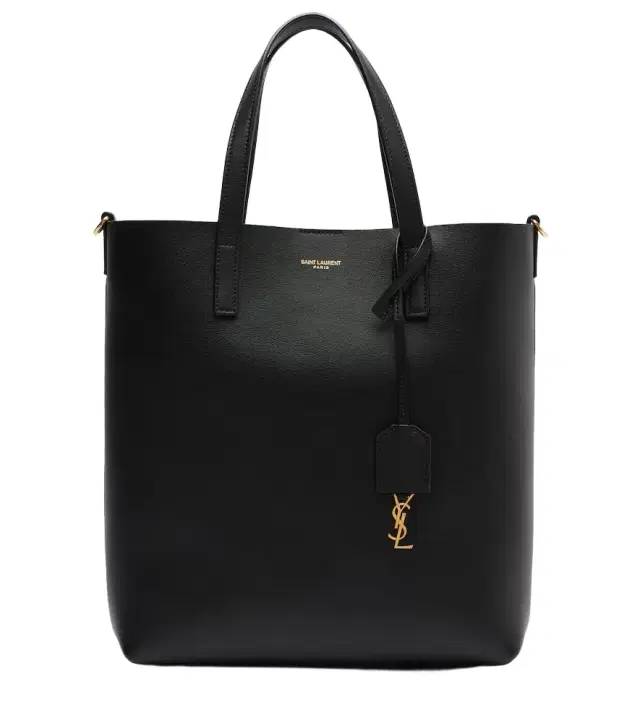Toy Shopping N/S leather tote bag