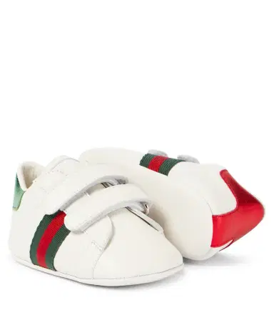 Gucci Kids Baby Ace leather sneakers | Thumbnail 2