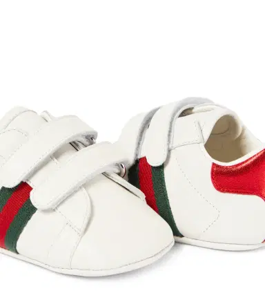 Gucci Kids Baby Ace leather sneakers | Thumbnail 3