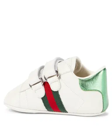 Gucci Kids Baby Ace leather sneakers | Thumbnail 4