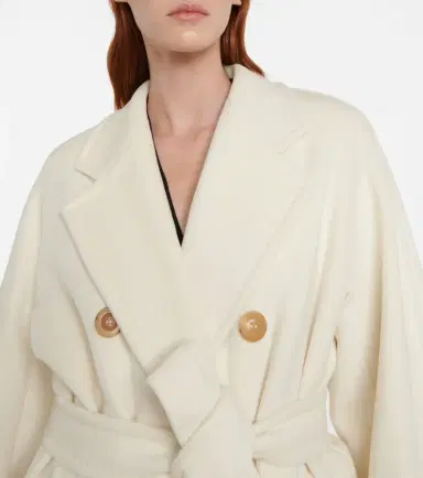 Max Mara Madame wool and cashmere coat | Thumbnail 4